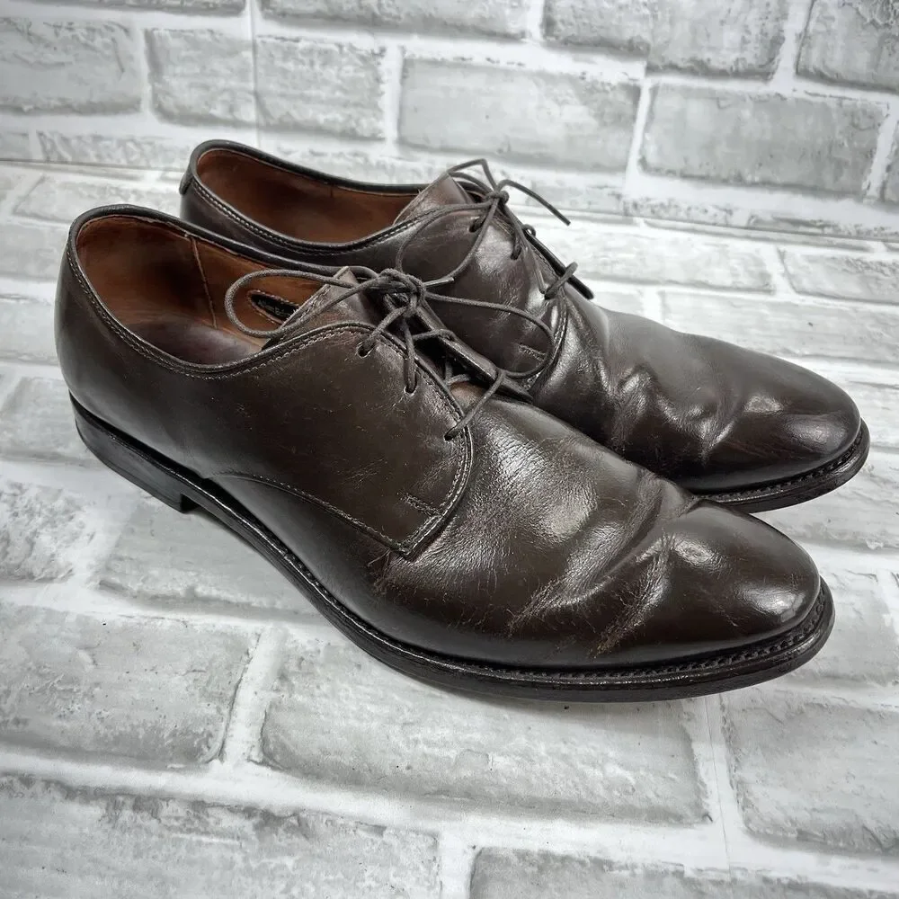 Allen Edmonds Kenilworth Men’s Brown Leather Oxford Dress Shoes Size 10.5 D 8065